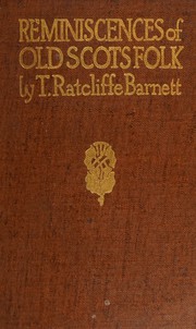 Cover of: Reminiscences of old Scots folk