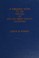 Cover of: A research guide to the history of San Luis Obispo County, California