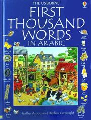 Cover of: First Thousand Words in Arabic: With Easy Pronunciation Guide