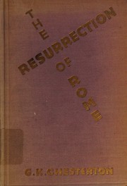 Cover of: Resurrection of Rome