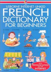 Cover of: French Dictionary for Beginners (Beginners Dictionaries)