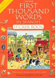 Cover of: First Thousand Words in Spanish (First Thousand Words) by Heather Amery