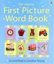 Cover of: First Picture Word Book