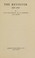Cover of: The revolver, 1818-1865