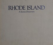 Cover of: Rhode Island. A Scenic Discovery
