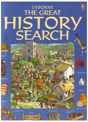 Cover of: Usborne The Great History Search (Great Searches New Format)