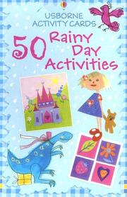 Cover of: 50 Rainy Day Activities (Activity Cards)