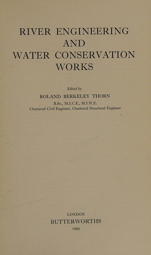 River Engineering and Water Conservation Works
