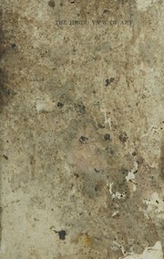 Cover of: The Hindu view of art