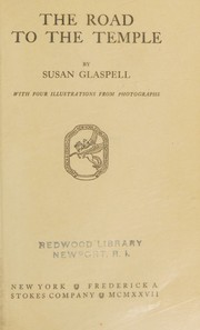 Cover of: The road to the temple,