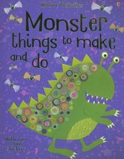 Cover of: Monster Things to Make and Do (Activity Books)