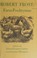 Cover image for ROBERT FROST