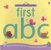 Cover of: First ABC (Luxury Look and Say Board Books)