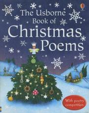 Cover of: Usborne Book of Christmas Poems
