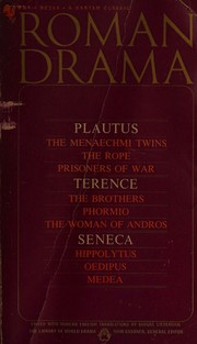 Front cover of Roman drama by Samuel Lieberman