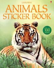 Cover of: Animals Sticker Book (Spotter's Guides Sticker Books)