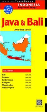 Cover of: Periplus Java & Bali 2002/2003: Indonesia Regional (Periplus Travel Maps)