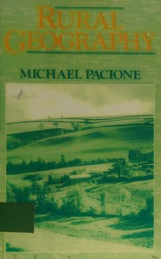 Cover of: Rural geography