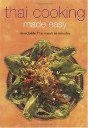 Cover of: Thai Cooking Made Easy (Learn to Cook)