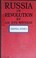 Cover of: Russia in revolution