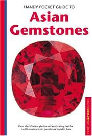Cover of: Handy Pocket Guide to Asian Gemstones (Periplus Nature Guides) by Carol Clark