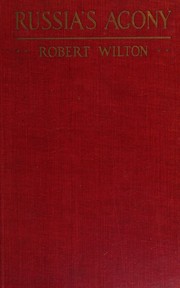 Cover of: Russia's agony
