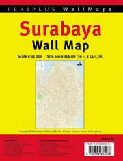 Periplus Surbaya Wall Map: Scale 1