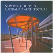 Cover of: New Directions In Australian Architecture