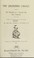 Cover of: The Sagadahoc colony, comprising the relation of a voyage into New England