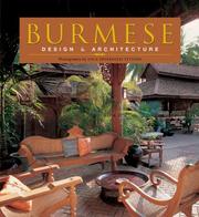 Cover of: Burmese: Design & Architecture