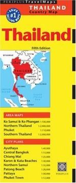 Cover of: Thailand Travel Map (Periplus Maps)