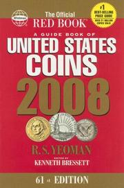 Cover of: 2008 Guide Book of US Coins Redbook (Guide Book of United States Coins (Cloth Spiral)) (Guide Book of United States Coins (Cloth Spiral)) (Guide Book of United States Coins (Cloth Spiral))