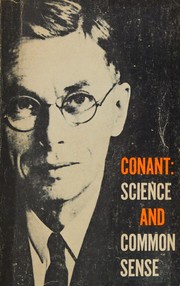 Cover of Science and common sense by James Bryant Conant