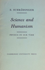 Cover of: Science and humanism: physics in our time