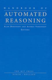 Cover of: Handbook of Automated Reasoning (2 Volume Set)