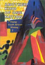 Cover of: Another kind of one nation (Young South African Writing)