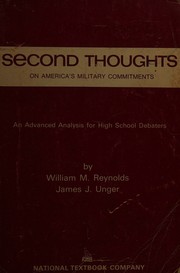 Second thoughts on America's military commitments cover