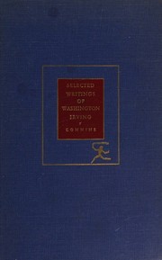 Cover of: Selected Ritings of Washington Irving