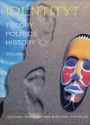 Cover of: Identity?: theory, politics, history