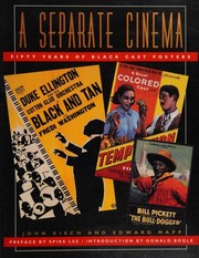 Cover of: A separate cinema: fifty years of Black-cast posters