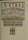 Cover of: Sermones de t[em]p[or]e et de sanctis