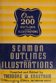 Cover of: Sermon outlines and illustrations.