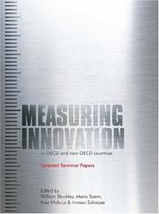 Cover of: Measuring Innovation in OECD and Non-OECD Countries: Selected Seminar Papers