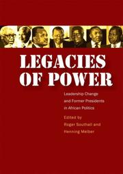 Cover of: Legacies of Power by 