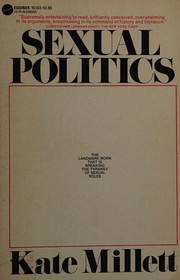 Cover of: Sexual Politics