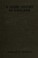 Cover of: A short history of England