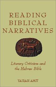 Cover of: Reading Biblical Narratives