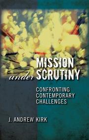 Cover of: Mission Under Scrutiny: Confronting Contemporary Challenges