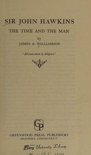 Cover of: Sir John Hawkins: the time and the man