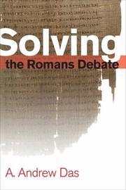 Cover of: Solving the Romans Debate